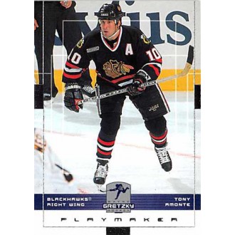 Řadové karty - Amonte Tony - 1999-00 Wayne Gretzky Hockey No.43