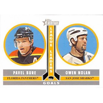 Řadové karty - Bure Pavel, Nolan Owen - 2000-01 Topps Heritage No.230