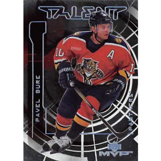 Insertní karty - Bure Pavel - 2000-01 MVP Talent No.M8