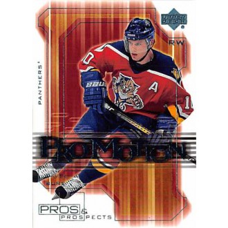 Insertní karty - Bure Pavel - 2000-01 Pros and Prospects ProMotion No.PM6