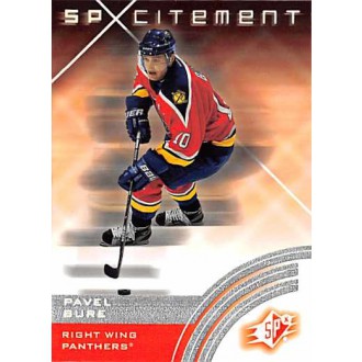 Řadové karty - Bure Pavel - 2001-02 SPx No.76
