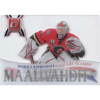 Insertní karty - Kiprusoff Miikka - 2010-11 Donruss Les Gardiens No.12