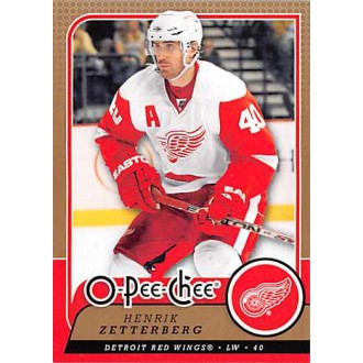 Řadové karty - Zetterberg Henrik - 2008-09 O-Pee-Chee No.89