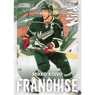 Insertní karty - Koivu Mikko - 2010-11 Score Franchise No.15