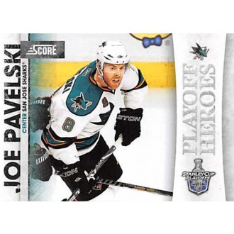 Insertní karty - Pavelski Joe - 2010-11 Score Playoff Heroes No.1