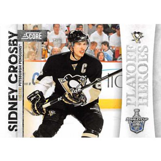 Insertní karty - Crosby Sidney - 2010-11 Score Playoff Heroes No.4