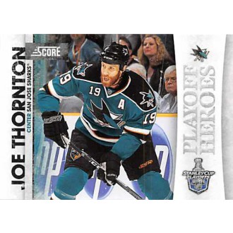 Insertní karty - Thornton Joe - 2010-11 Score Playoff Heroes No.8