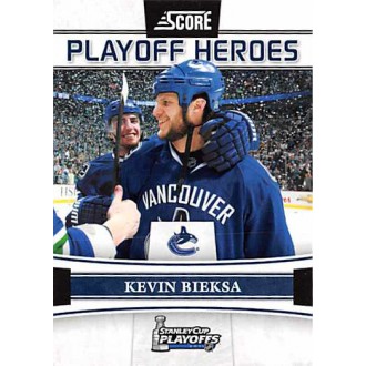 Insertní karty - Bieksa Kevin - 2011-12 Score Playoff Heroes No.4