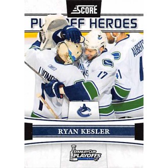 Insertní karty - Kesler Ryan - 2011-12 Score Playoff Heroes No.6