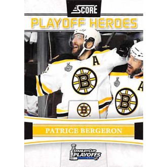 Insertní karty - Bergeron Patrice - 2011-12 Score Playoff Heroes No.9