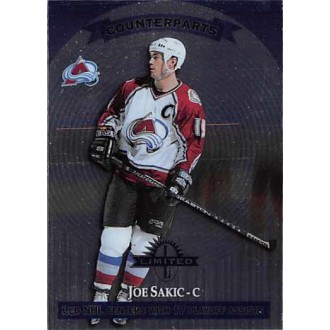 Řadové karty - Sakic Joe, Nicholls Bernie - 1997-98 Donruss Limited No.36