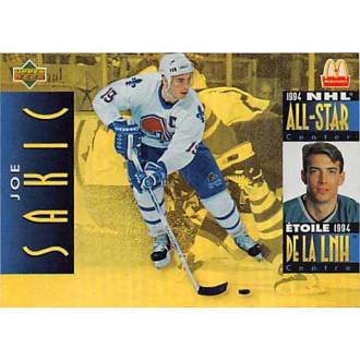 Řadové karty - Sakic Joe - 1994-95 McDonalds Upper Deck No.McD01