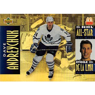 Řadové karty - Andreychuk Dave - 1994-95 McDonalds Upper Deck No.McD18