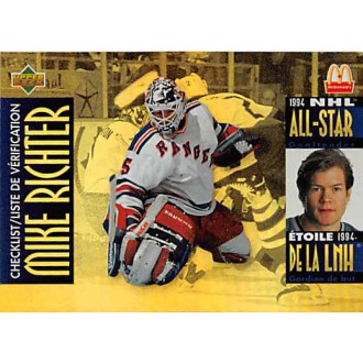 Řadové karty - Richter Mike - 1994-95 McDonalds Upper Deck