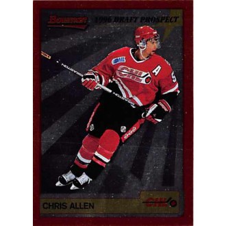 Insertní karty - Allen Chris - 1995-96 Bowman Draft Prospects No.P2