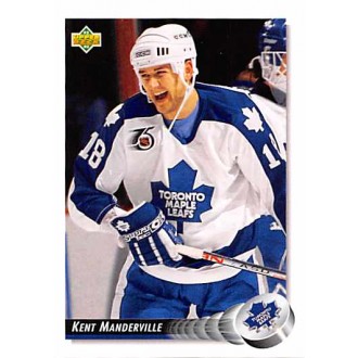 Řadové karty - Manderville Kent - 1992-93 Upper Deck No.32