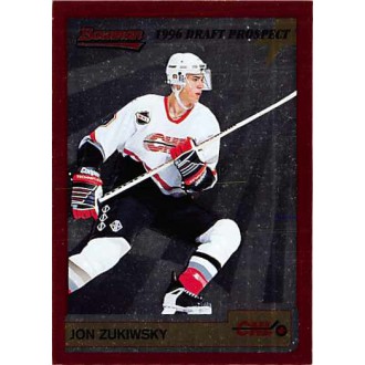 Insertní karty - Zukiwsky Jon - 1995-96 Bowman Draft Prospects No.P40