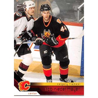 Paralelní karty - Niedermayer Rob - 2002-03 Pacific Red No.58