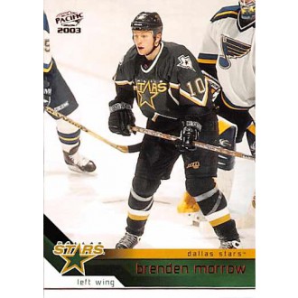 Paralelní karty - Morrow Brenden - 2002-03 Pacific Red No.115