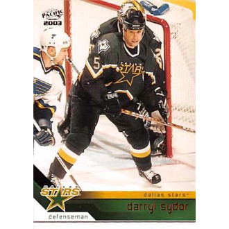 Paralelní karty - Sydor Darryl - 2002-03 Pacific Red No.118