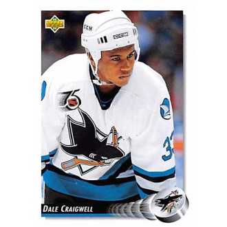Řadové karty - Craigwell Dale - 1992-93 Upper Deck No.40