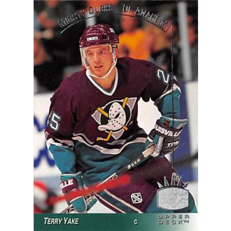 Insertní karty - Yake Terry - 1993-94 Upper Deck SP Inserts No.6