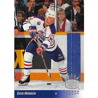 Insertní karty - Manson Dave - 1993-94 Upper Deck SP Inserts No.50