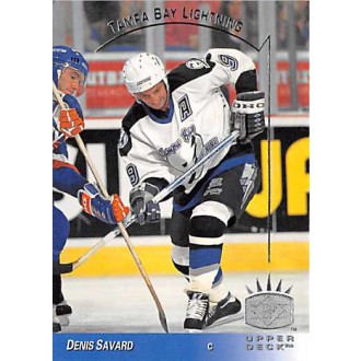 Insertní karty - Savard Denis - 1993-94 Upper Deck SP Inserts No.153