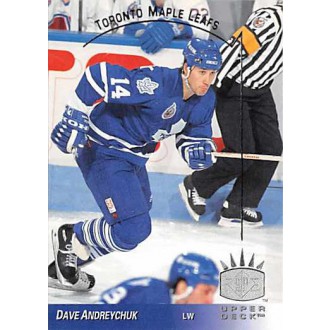 Insertní karty - Andreychuk Dave - 1993-94 Upper Deck SP Inserts No.155