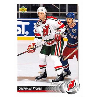 Řadové karty - Richer Stephane - 1992-93 Upper Deck No.56