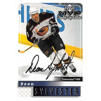 Paralelní karty - Sylvester Dean - 1999-00 MVP Stanley Cup Silver Script No.11