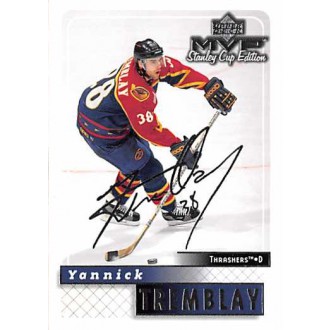 Paralelní karty - Tremblay Yannick - 1999-00 MVP Stanley Cup Silver Script No.12