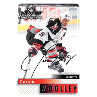 Paralelní karty - Woolley Jason - 1999-00 MVP Stanley Cup Silver Script No.26
