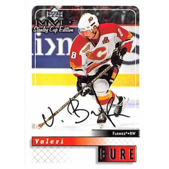 Paralelní karty - Bure Valeri - 1999-00 MVP Stanley Cup Silver Script No.29