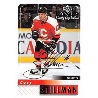 Paralelní karty - Stillman Cory - 1999-00 MVP Stanley Cup Silver Script No.31