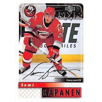 Paralelní karty - Kapanen Sami - 1999-00 MVP Stanley Cup Silver Script No.39