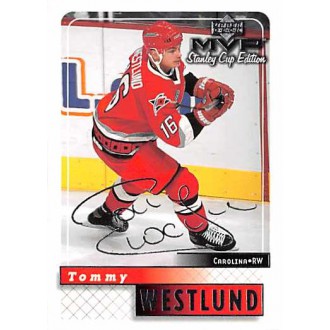 Paralelní karty - Westlund Tommy - 1999-00 MVP Stanley Cup Silver Script No.42
