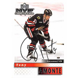 Paralelní karty - Amonte Tony - 1999-00 MVP Stanley Cup Silver Script No.43
