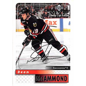 Paralelní karty - McAmmond Dean - 1999-00 MVP Stanley Cup Silver Script No.47