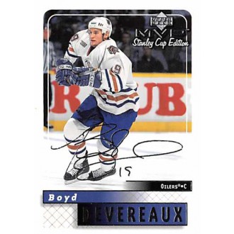 Paralelní karty - Devereaux Boyd - 1999-00 MVP Stanley Cup Silver Script No.75