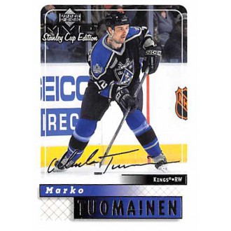 Paralelní karty - Tuomainen Marko - 1999-00 MVP Stanley Cup Silver Script No.89
