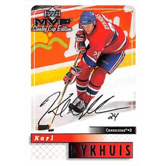 Paralelní karty - Dykhuis Karl - 1999-00 MVP Stanley Cup Silver Script No.94
