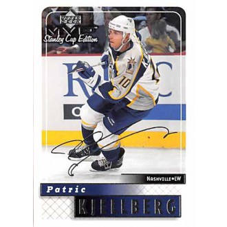 Paralelní karty - Kjellberg Patric - 1999-00 MVP Stanley Cup Silver Script No.103
