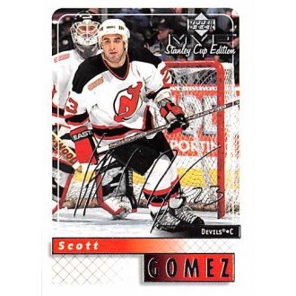 Paralelní karty - Gomez Scott - 1999-00 MVP Stanley Cup Silver Script No.107