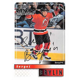 Paralelní karty - Brylin Sergei - 1999-00 MVP Stanley Cup Silver Script No.110