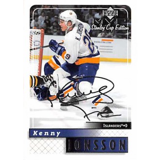 Paralelní karty - Jonsson Kenny - 1999-00 MVP Stanley Cup Silver Script No.114