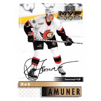 Paralelní karty - Zamuner Rob - 1999-00 MVP Stanley Cup Silver Script No.128