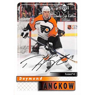 Paralelní karty - Langkow Daymond - 1999-00 MVP Stanley Cup Silver Script No.136