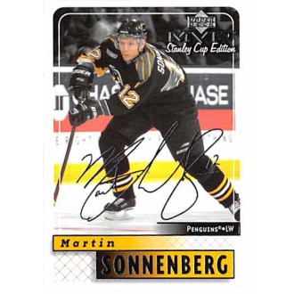 Paralelní karty - Sonnenberg Martin - 1999-00 MVP Stanley Cup Silver Script No.149