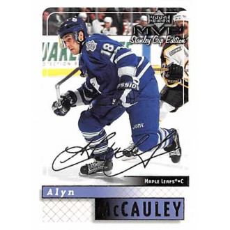 Paralelní karty - McCauley Alyn - 1999-00 MVP Stanley Cup Silver Script No.179